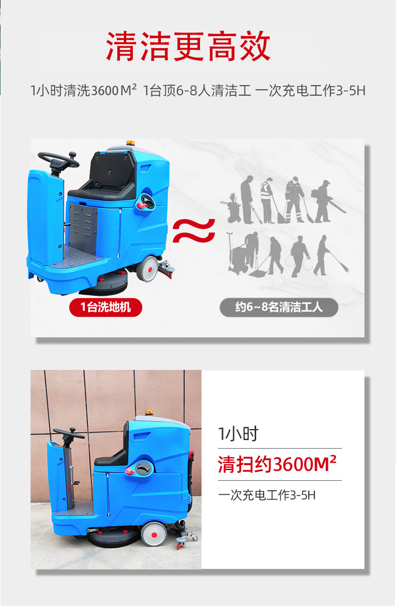 沙田驾驶式洗地机更适合用在高铁站
